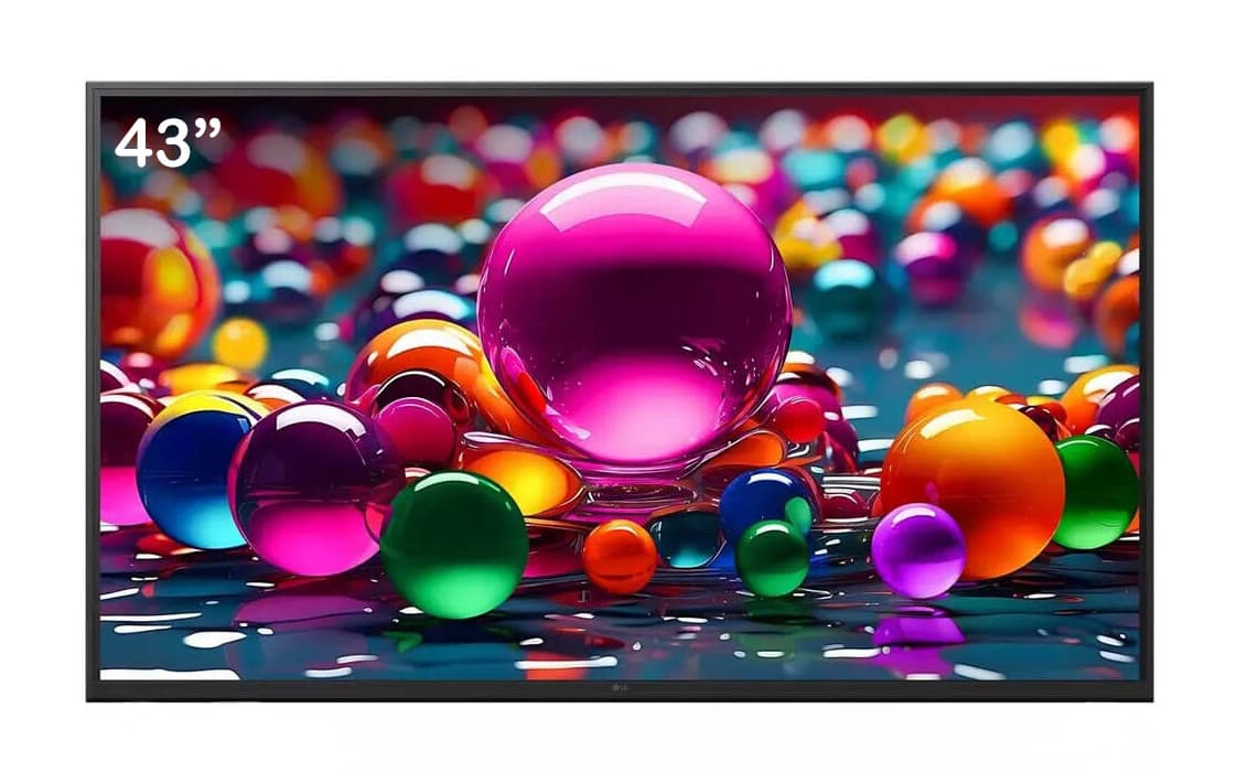 Display profesional 43" LG 43UH7Q-E, 4K UHD 3840 x 2160, 700 cd/m², boxe incorporate