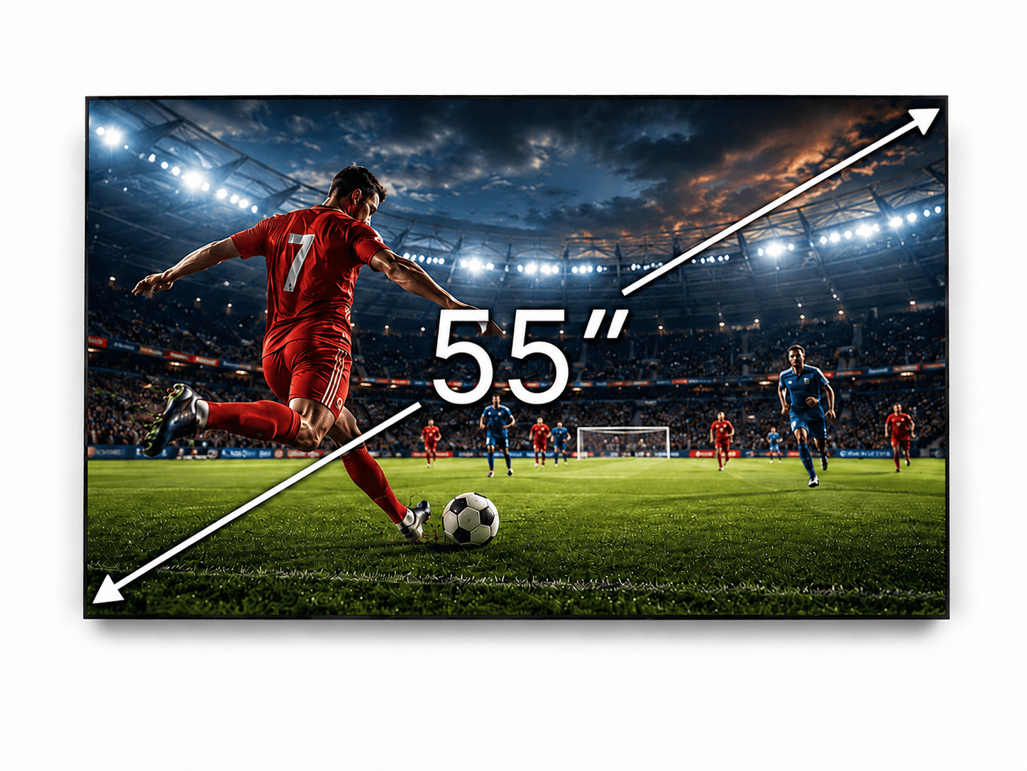 Pachet format din 2 x Display 55" Ultra Matrix Videowall FULL HD, bezel 3.5mm - TG26