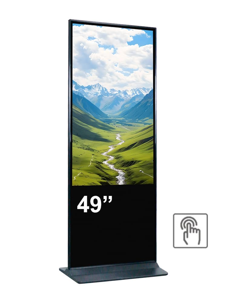 Kiosk / Totem Indoor Touch PCAP 49'' Android11 - EVOBOARD 49" cu PCAP touch 4K, Android 11