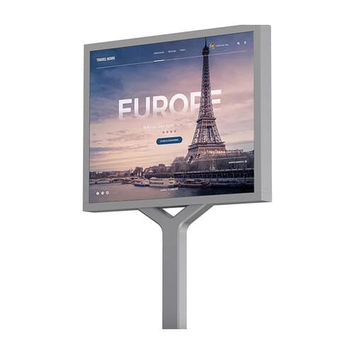 Casetă LED de mari dimensiuni — 4,8 × 3,8 m, IP65